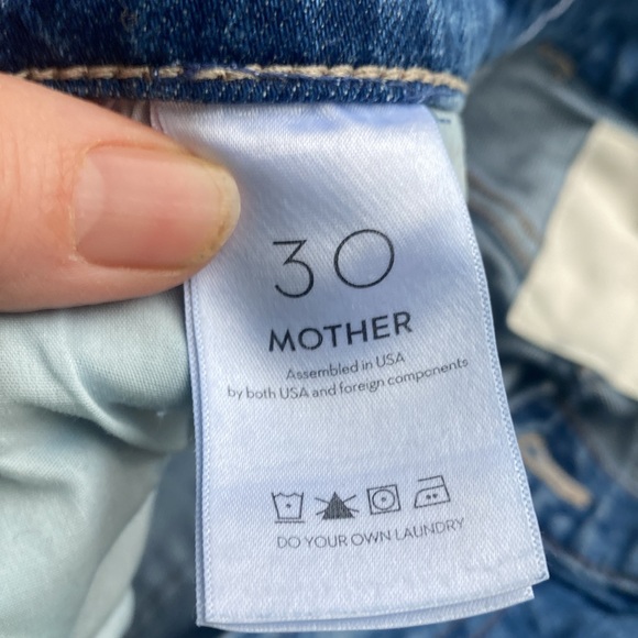 MOTHER High Rise Blue Jeans - Picture 8 of 13